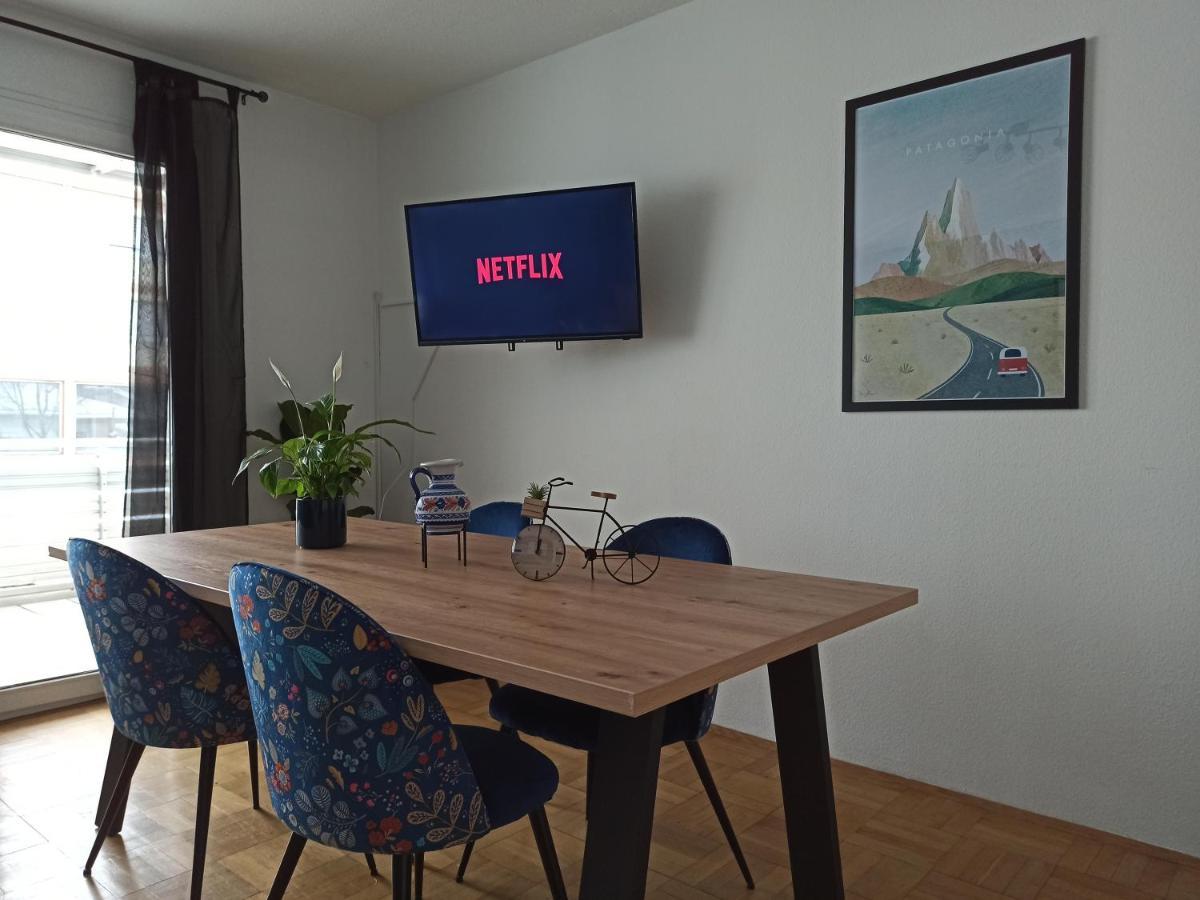 3 Zimmer Apartment Nahe Science Park Und Ulm City Center Bagian luar foto